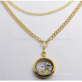 Bangkok jewelry double gold chains necklace, jean chains for men